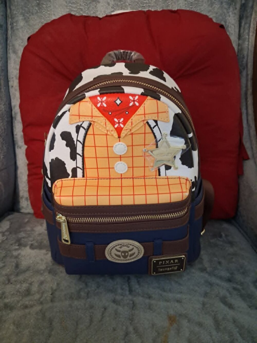 NWT Disney x Loungefly Pixar Toy Story Sheriff Woody Toy Story Mini Backpack